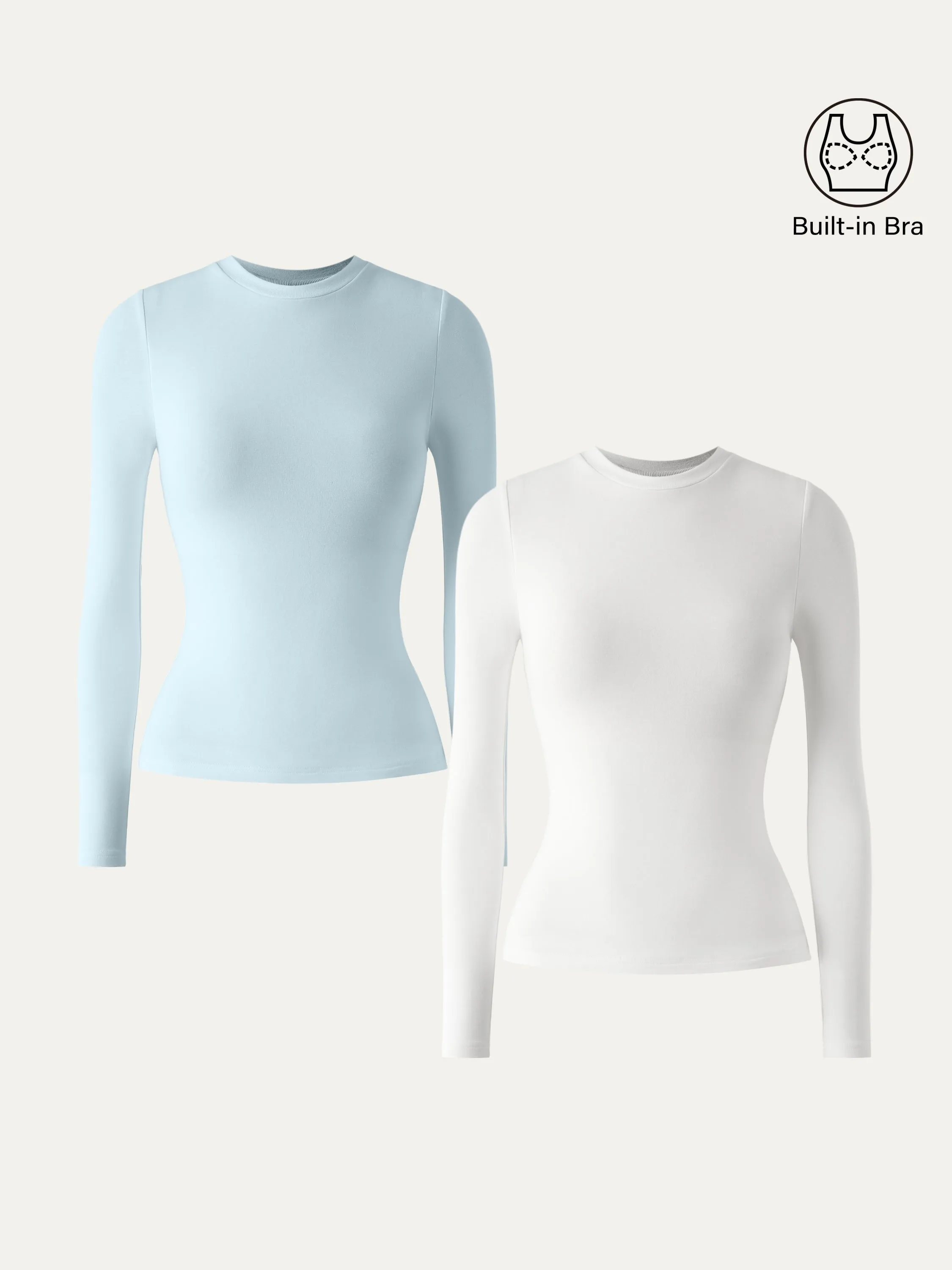 Essential Crew Cinch-The-Waist Brami Top
