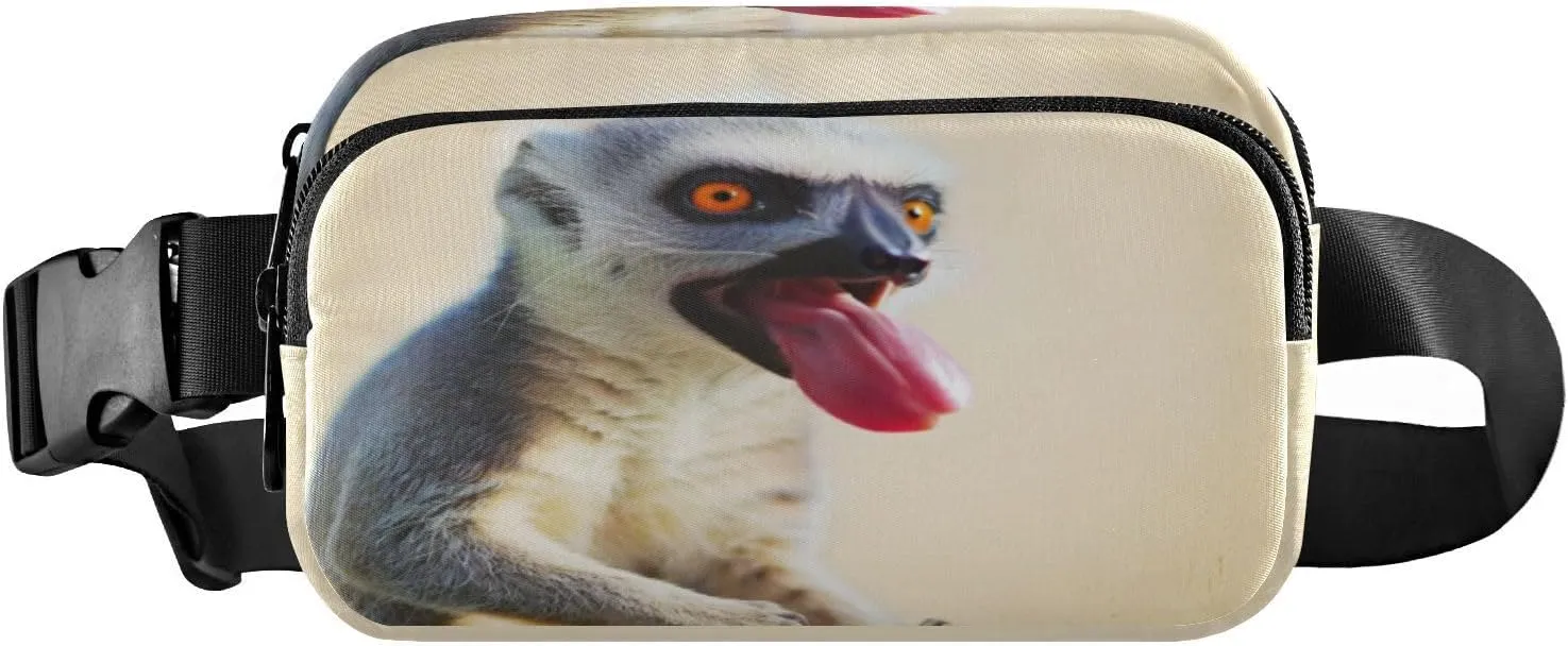 Fanny Packs for Women Men Funny Animal Artistic Belt Bag Waterproof Fashion Waist Pack with Adjustable Strap Waist Bag Hip Bumbags for Running Workout Travel Hiking Cycling