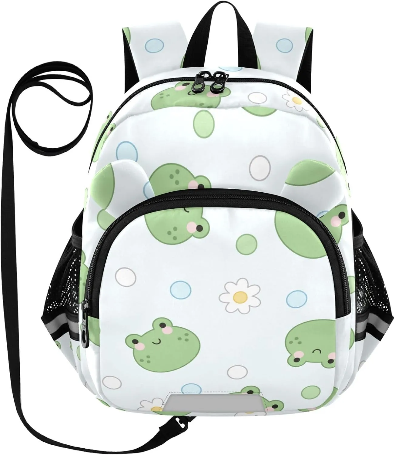 Flowers Dots Green Little Kid Toddler Backpack Baby Boys Girls Kindergarten Pre School Bags Cute Cartoon Backpacks for children