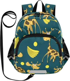 Funny Giraffes Little Kid Toddler Backpack Baby Boys Girls Kindergarten Pre School Bags Cute Cartoon Backpacks for children