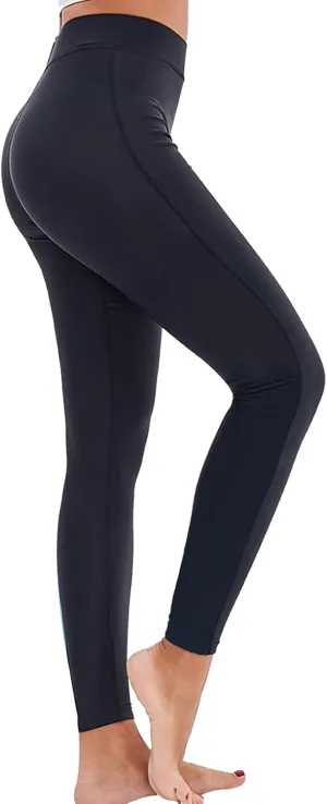GEEK LIGHTING Swim Pants for Women Surfing Leggings SPF Swimming Tights Rash Guard Water Wetsuit Dive Kayaking Pants