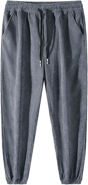 GIERIDUC Mens Fleece Joggers Workout Gym Running Pants Athletic Warm Sweatpants Active Winter Thicken Track Pants with Pocket
