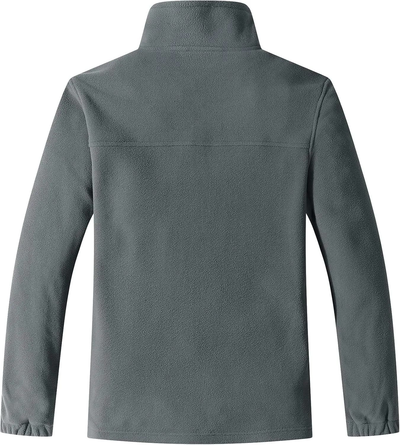 GIMECEN Women's Lightweight Full Zip Soft Polar Fleece Jacket Outdoor Recreation Coat With Zipper Pockets