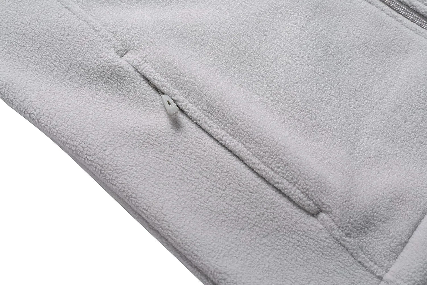 GIMECEN Women's Lightweight Full Zip Soft Polar Fleece Jacket Outdoor Recreation Coat With Zipper Pockets