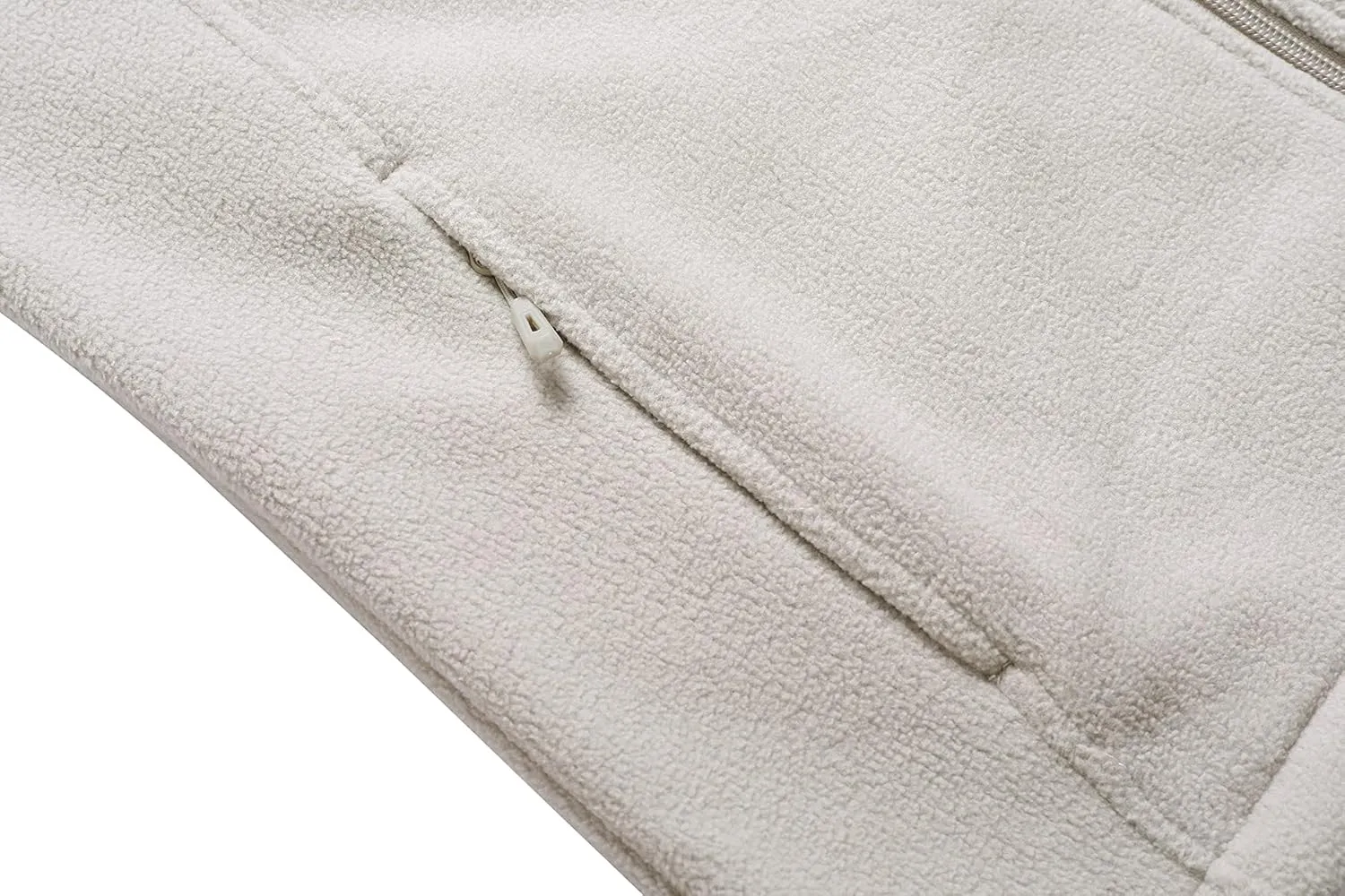 GIMECEN Women's Lightweight Full Zip Soft Polar Fleece Jacket Outdoor Recreation Coat With Zipper Pockets