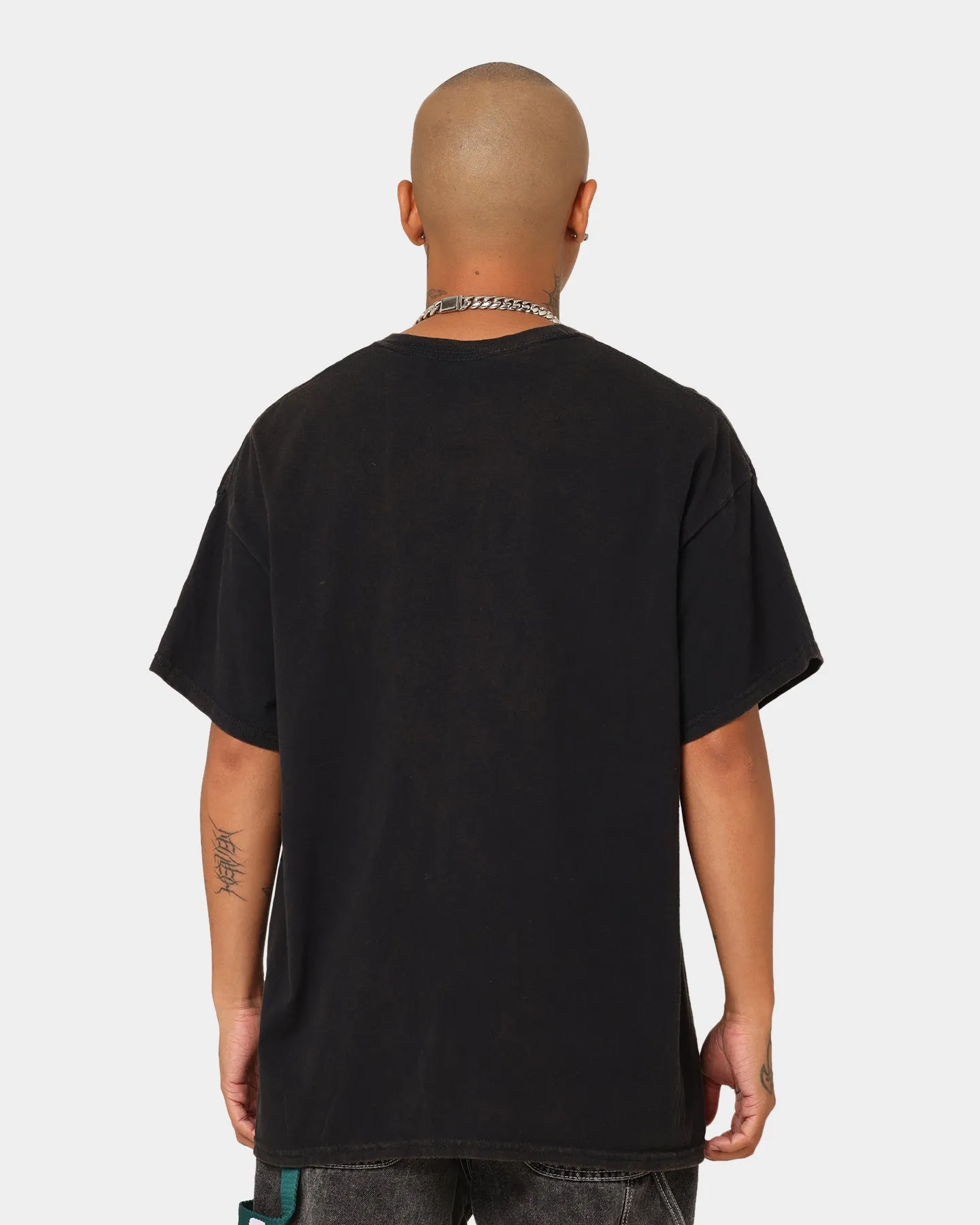 Goat Crew Goat Crew X Stranger Things Hellfire Club Vintage T-Shirt Washed Black