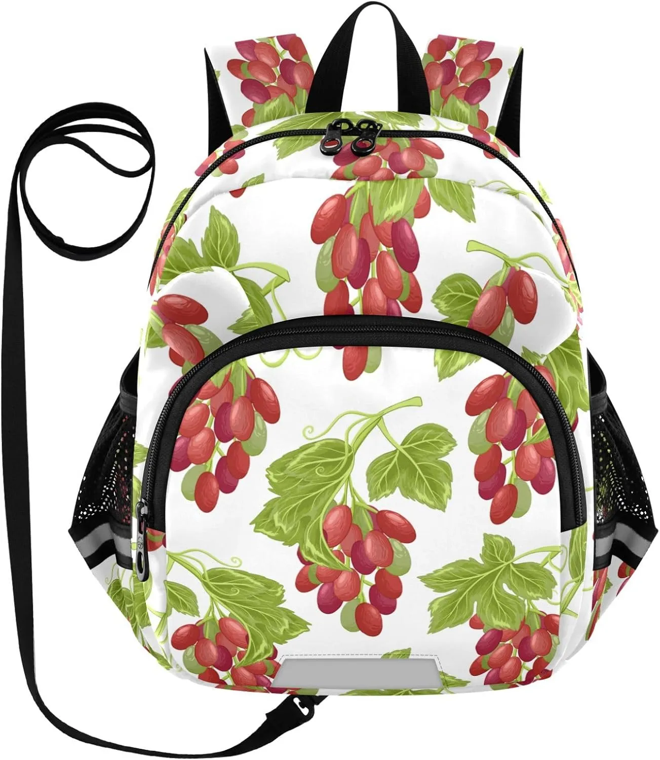 Grapevine with Leaves Little Kid Toddler Backpack Baby Boys Girls Kindergarten Pre School Bags Cute Cartoon Backpacks for children