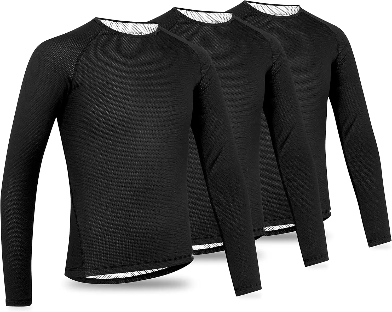 GripGrab Ride Thermal Long Sleeve Winter Cycling Base Layer Single & Multipack Biking Undershirt Bicycle Baselayer Bike Shirt