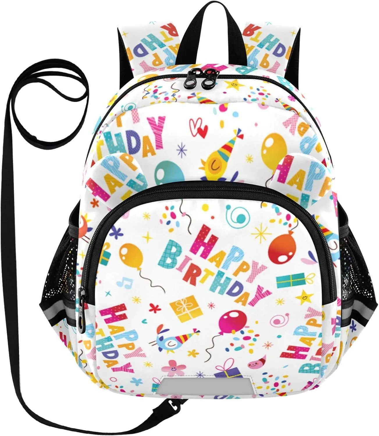 Happy Birthday Wrapping Paper Little Kid Toddler Backpack Baby Boys Girls Kindergarten Pre School Bags Cute Cartoon Backpacks for children