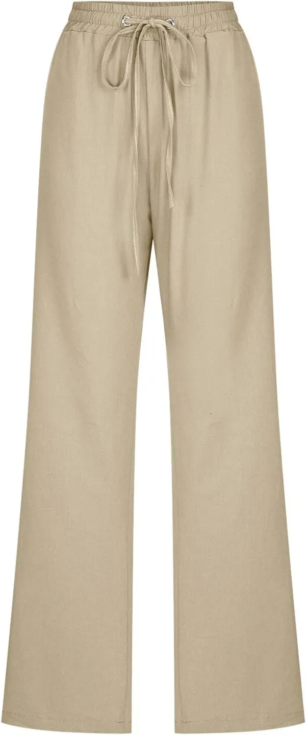 High Waisted Work Pants for Women Winter Elegantes Work Thermal with Pockets High Waisted Straight Leg