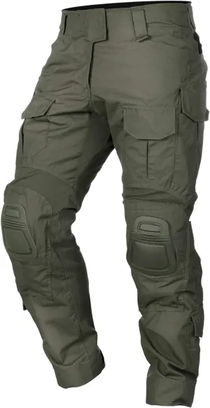 IDOGEAR Combat Pants G3 camo Pants with Knee Pads Men Tactical Trousers Multiple Pocket Hook-and-Loop Adjuster