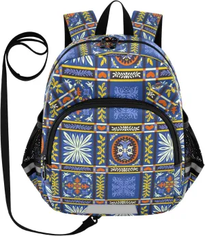 Italian Flowers Leaves Little Kid Toddler Backpack Baby Boys Girls Kindergarten Pre School Bags Cute Cartoon Backpacks for children