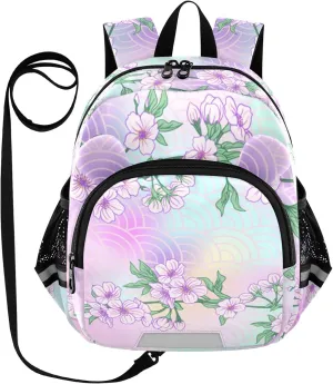 Japanese Blossom Flower (1) Little Kid Toddler Backpack Baby Boys Girls Kindergarten Pre School Bags Cute Cartoon Backpacks for children