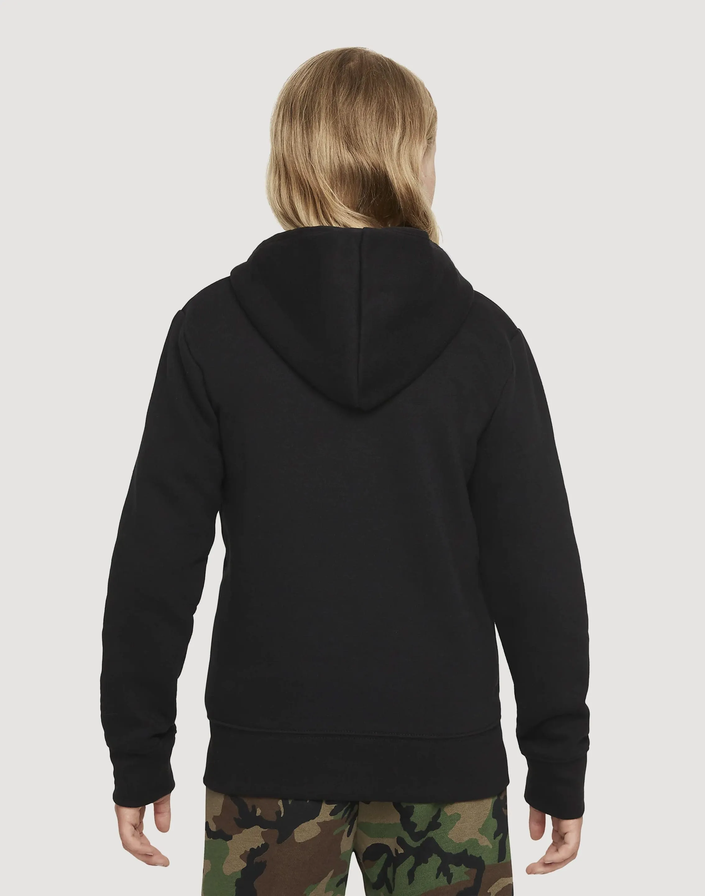 Jordan Essentials Fleece Full-Zip Hoodie Grade-School