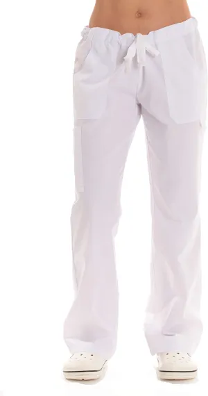 Just Love Cargo Solid Scrub Pants for Women