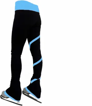 Ladies Figure Skating Training Suits Plus Velvet Pants