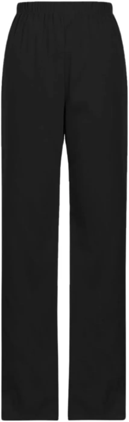 Linen Pants Women Plus Size Tapered Casual Wide Leg Pants for Women Elastic High Waist Drawstring Side Split Pants