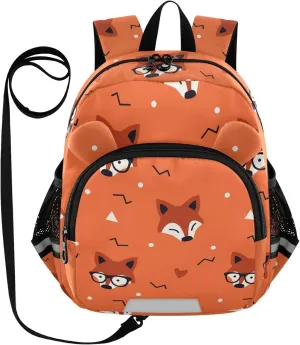Little Cute Fox Little Kid Toddler Backpack Baby Boys Girls Kindergarten Pre School Bags Cute Cartoon Backpacks for children