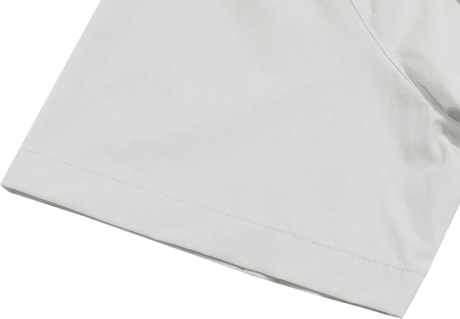Little Donkey Andy Men's Lightweight Quick Dry Shirts for Hiking Travel Fishing Short Sleeve UPF50 Cargo Pocket