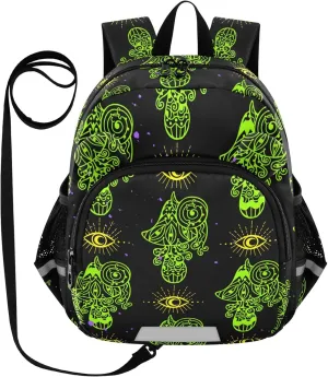 Magic Mushrooms Mandala Little Kid Toddler Backpack Baby Boys Girls Kindergarten Pre School Bags Cute Cartoon Backpacks for children