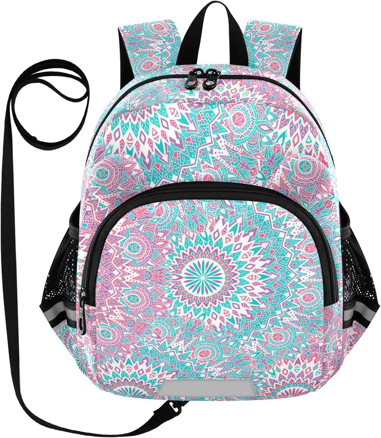 Mandala Vector Vintage Little Kid Toddler Backpack Baby Boys Girls Kindergarten Pre School Bags Cute Cartoon Backpacks for children