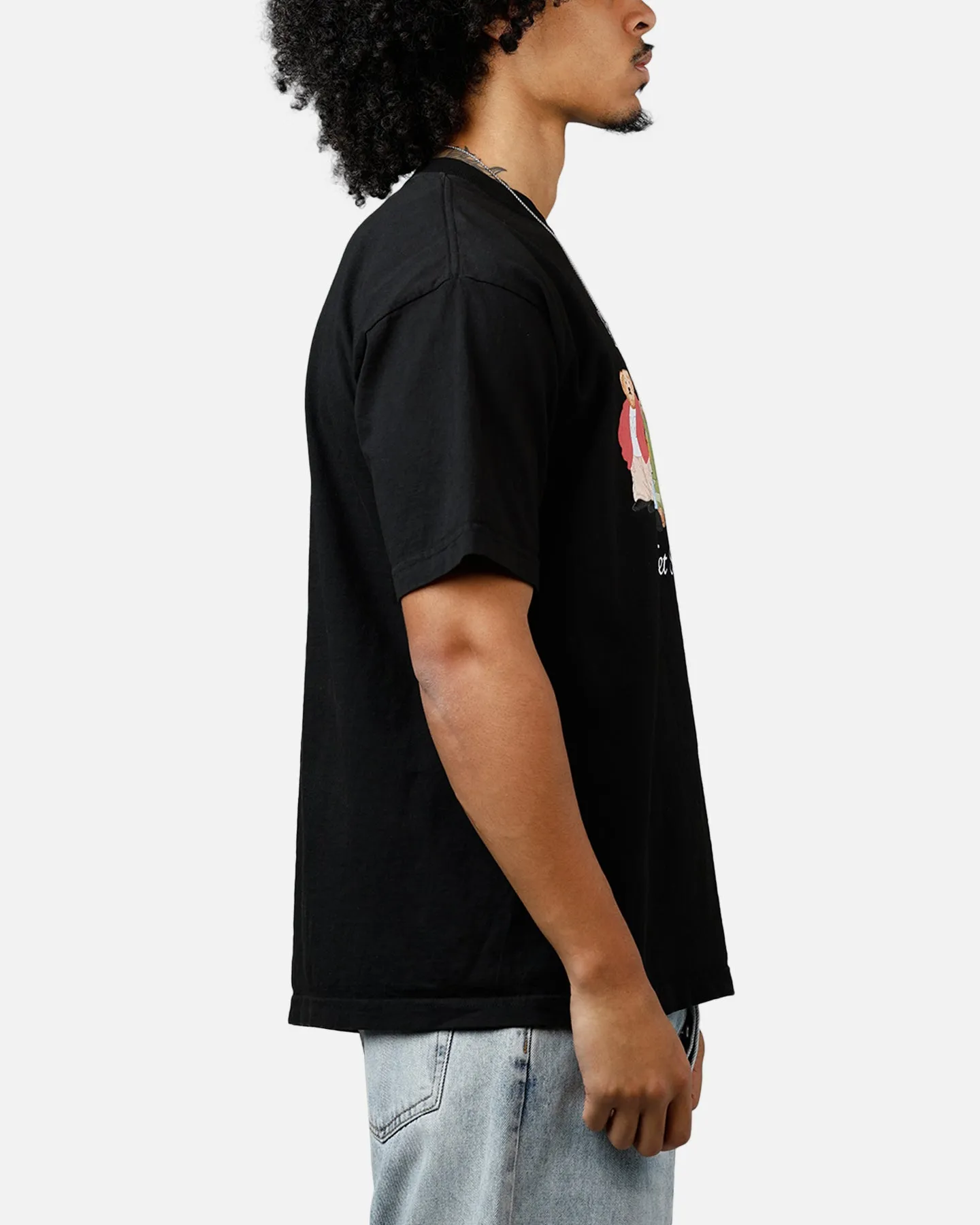 Market Gorpcore Bears T-Shirt Washed Black