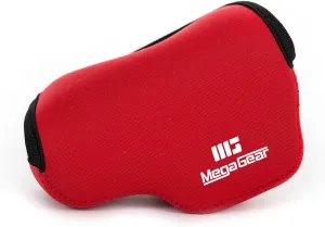 MegaGear ''Ultra-Light'' Neoprene Camera Case, Bag - Protective Cover for Canon PowerShot G1 X Mark II - with Carabiner for Easy Carrying (