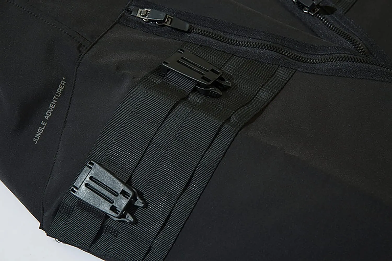 Men's Cyberpunk Buckle Straps Harem Pants with Pockets