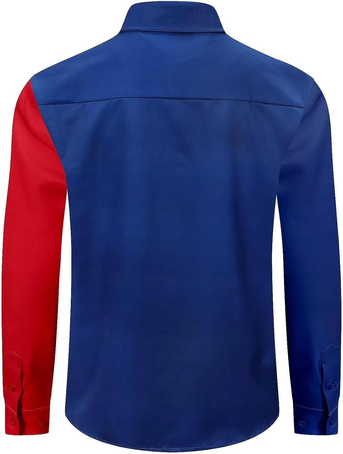 Men's Texas Flag Novelty Button Down Long Sleeve Shirt, S-4XL