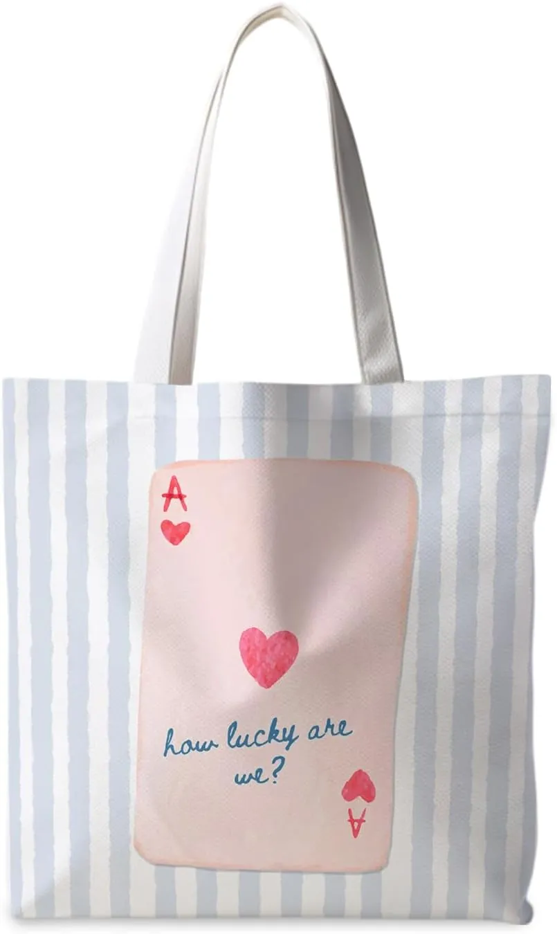 Preppy Tote Bag, Coquette Tote Bag, Preppy Stuff, Reusable Grocery Bags Shopping Bags