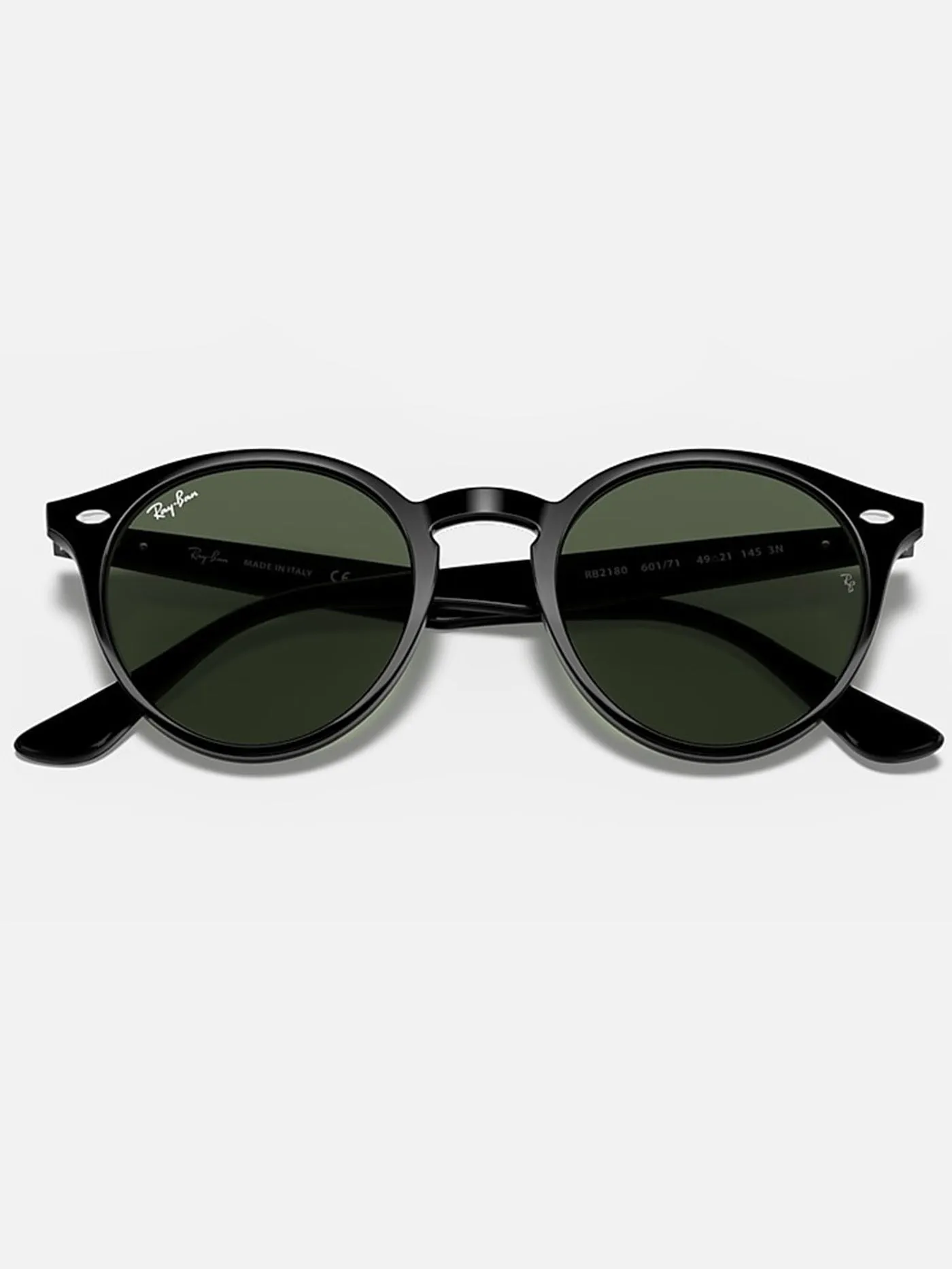 RB2180 Black/Green Classic Sunglasses