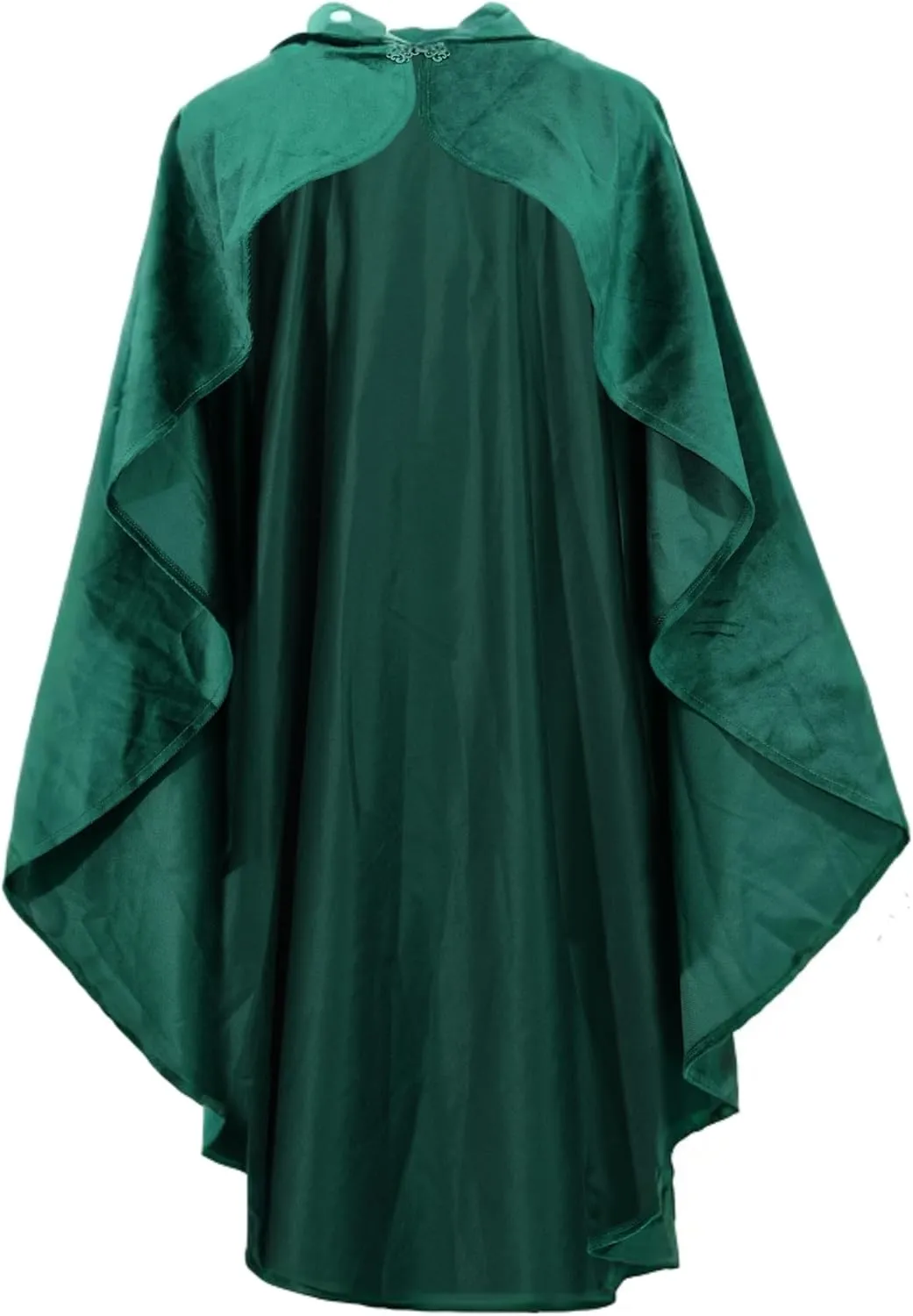 Renaissance Cloak with Hood Women Medieval Costume Adult Cosplay Halloween Party Cape