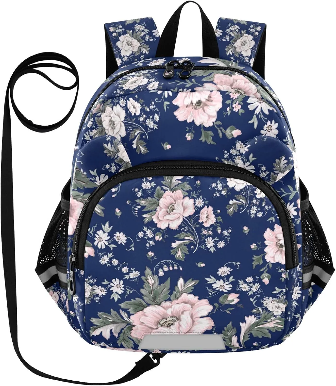 Retro Buds and Foliage Little Kid Toddler Backpack Baby Boys Girls Kindergarten Pre School Bags Cute Cartoon Backpacks for children