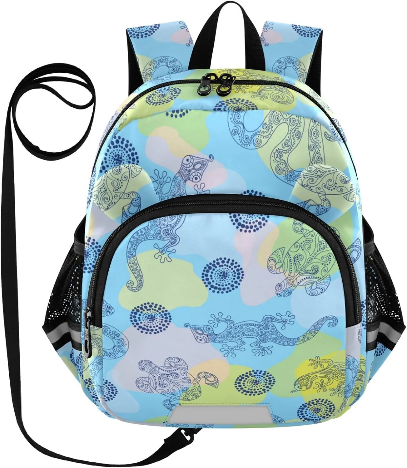 Retro Snake Blue Little Kid Toddler Backpack Baby Boys Girls Kindergarten Pre School Bags Cute Cartoon Backpacks for children