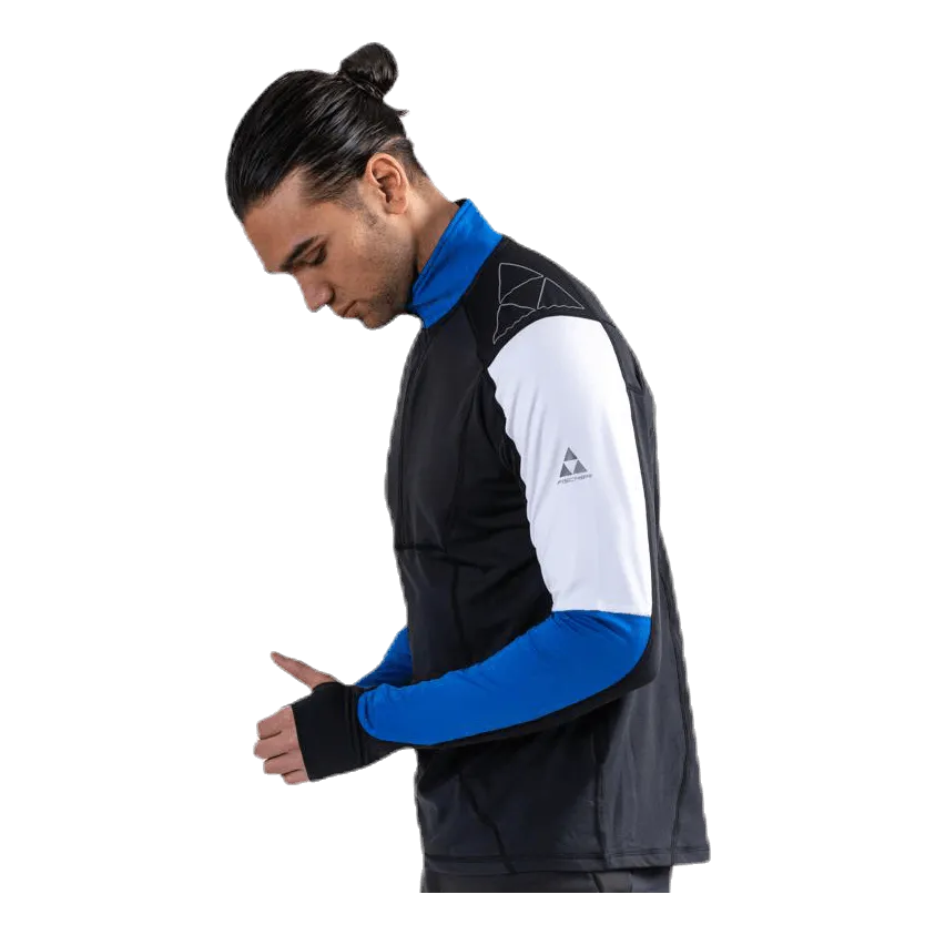 sarna 2 Baselayer L/S Top Blue/Black