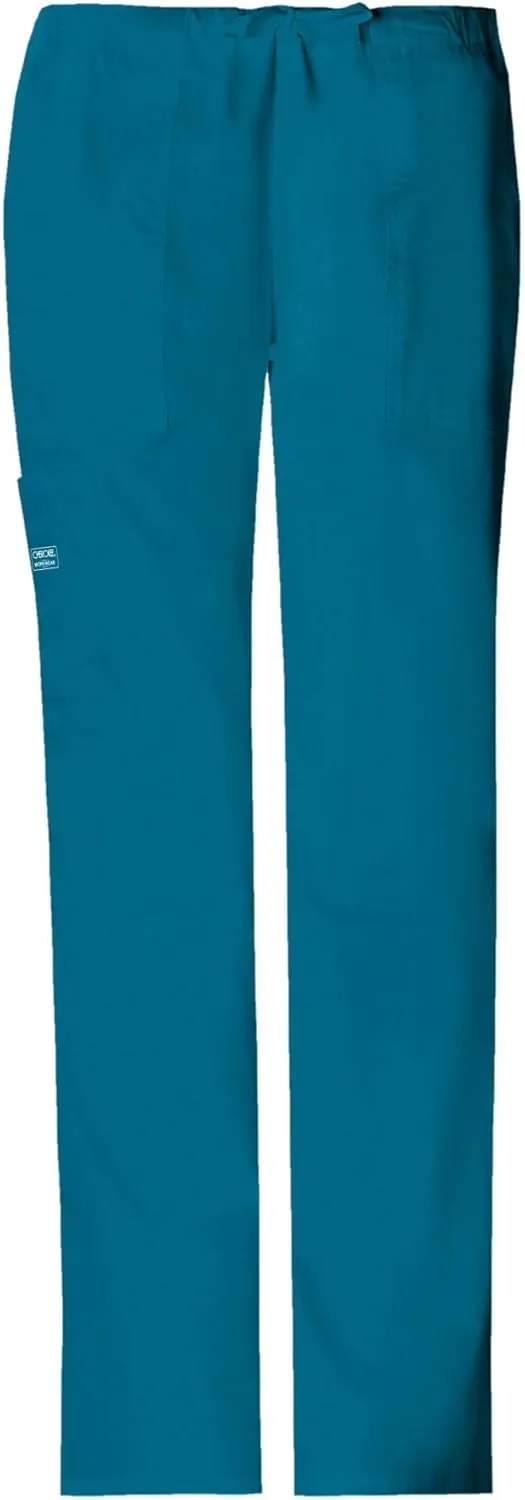 Scrubs for Women Workwear Core Stretch Drawstring Cargo Scrub Pants 4044