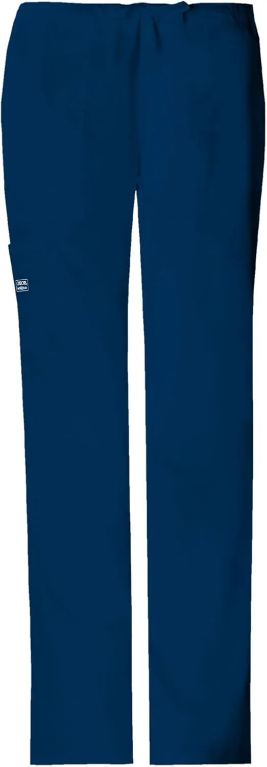 Scrubs for Women Workwear Core Stretch Drawstring Cargo Scrub Pants 4044