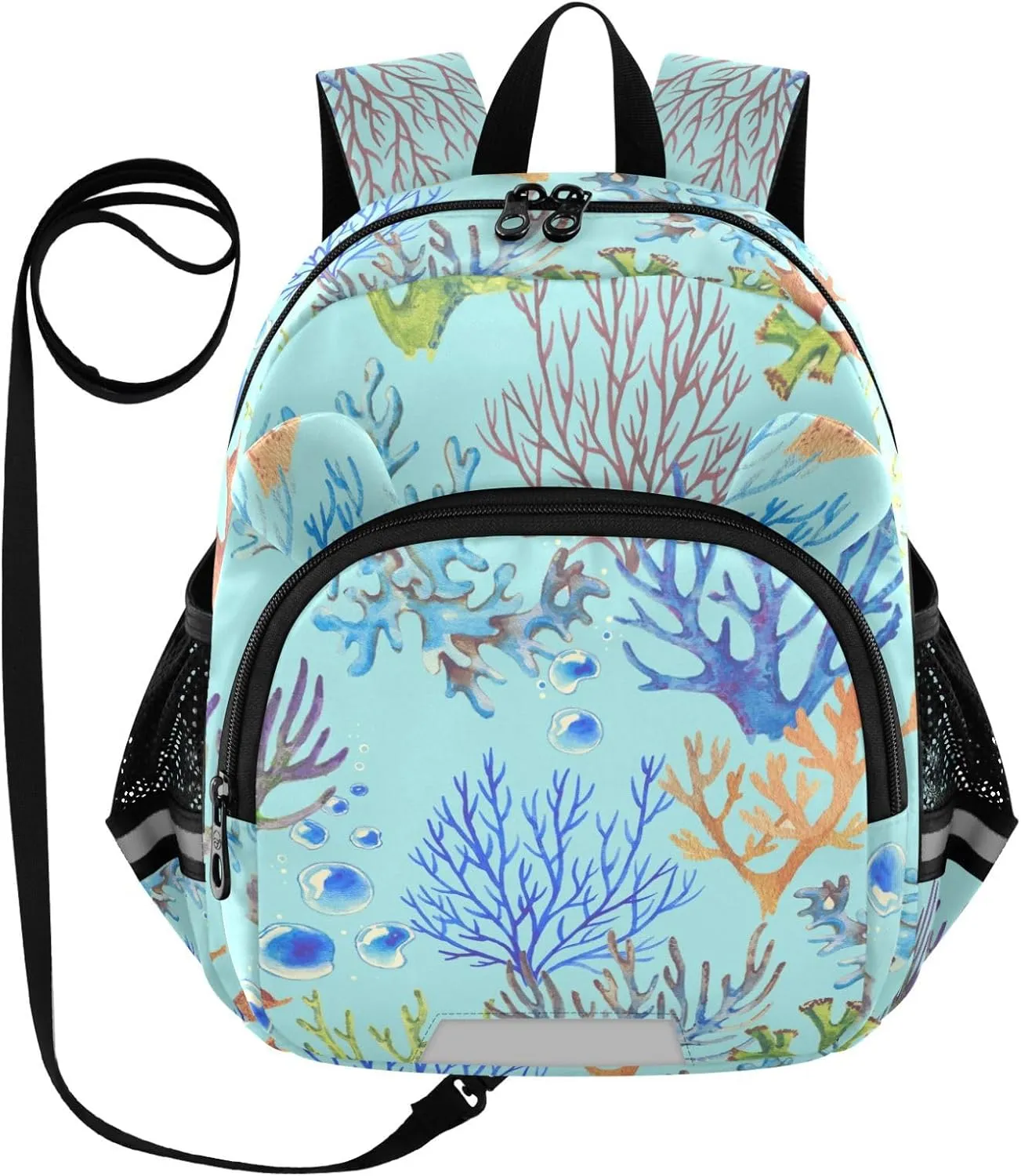 Sea with Corals Little Kid Toddler Backpack Baby Boys Girls Kindergarten Pre School Bags Cute Cartoon Backpacks for children