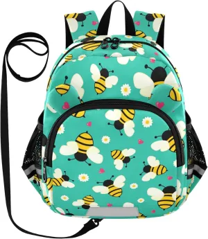 Simple Flying Bees Little Kid Toddler Backpack Baby Boys Girls Kindergarten Pre School Bags Cute Cartoon Backpacks for children