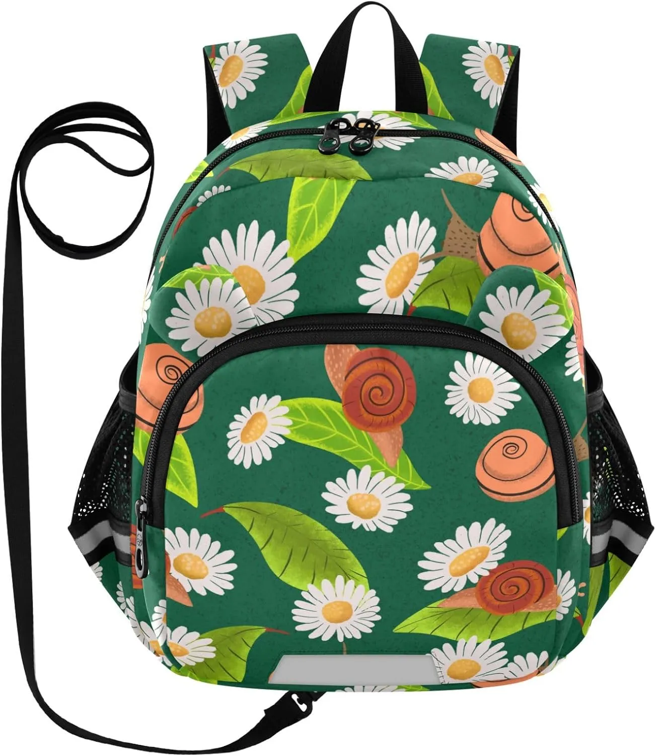 Snails and Daisies Nature Little Kid Toddler Backpack Baby Boys Girls Kindergarten Pre School Bags Cute Cartoon Backpacks for children