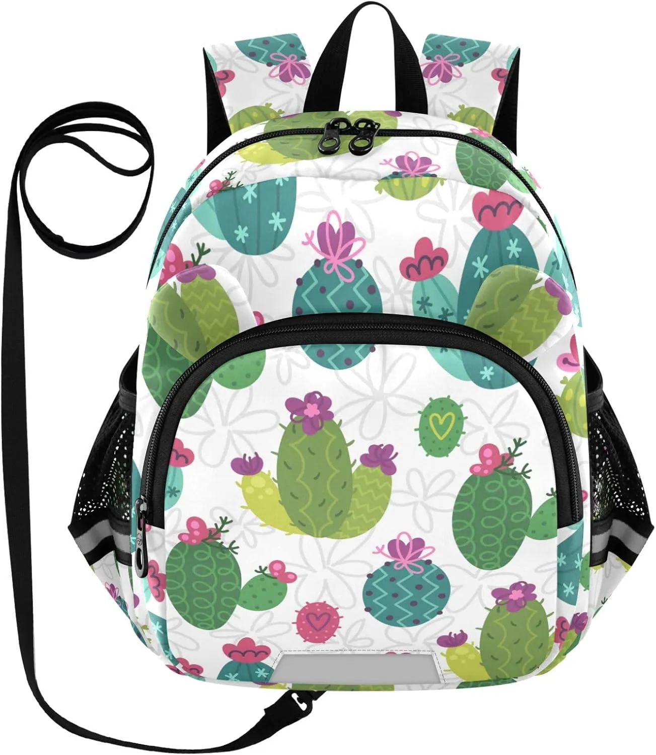 Sping Green Cactus Little Kid Toddler Backpack Baby Boys Girls Kindergarten Pre School Bags Cute Cartoon Backpacks for children