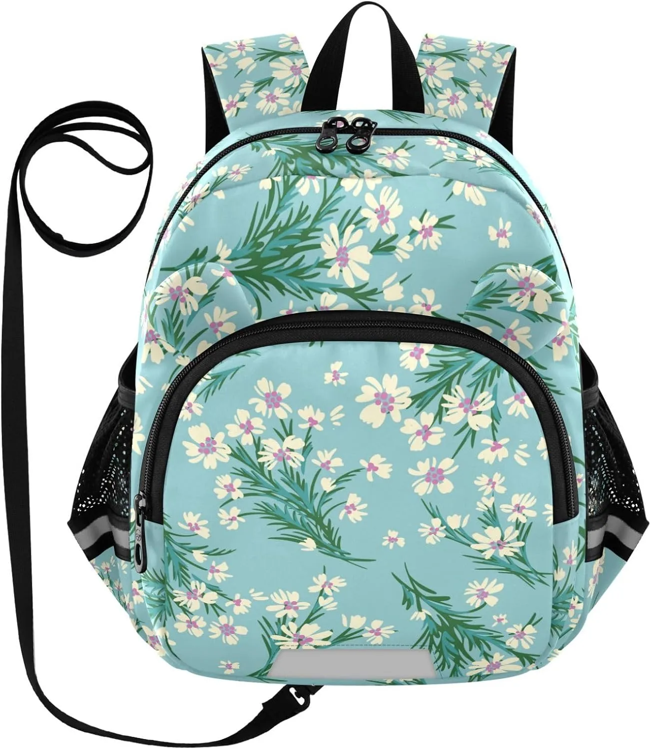Spring Daisy Flowers Plants Little Kid Toddler Backpack Baby Boys Girls Kindergarten Pre School Bags Cute Cartoon Backpacks for children