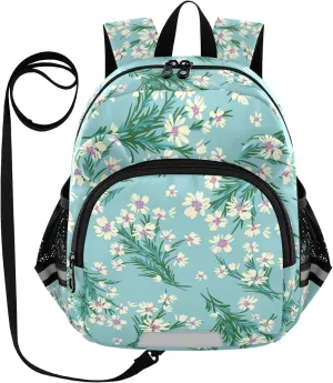 Spring Daisy Flowers Plants Little Kid Toddler Backpack Baby Boys Girls Kindergarten Pre School Bags Cute Cartoon Backpacks for children