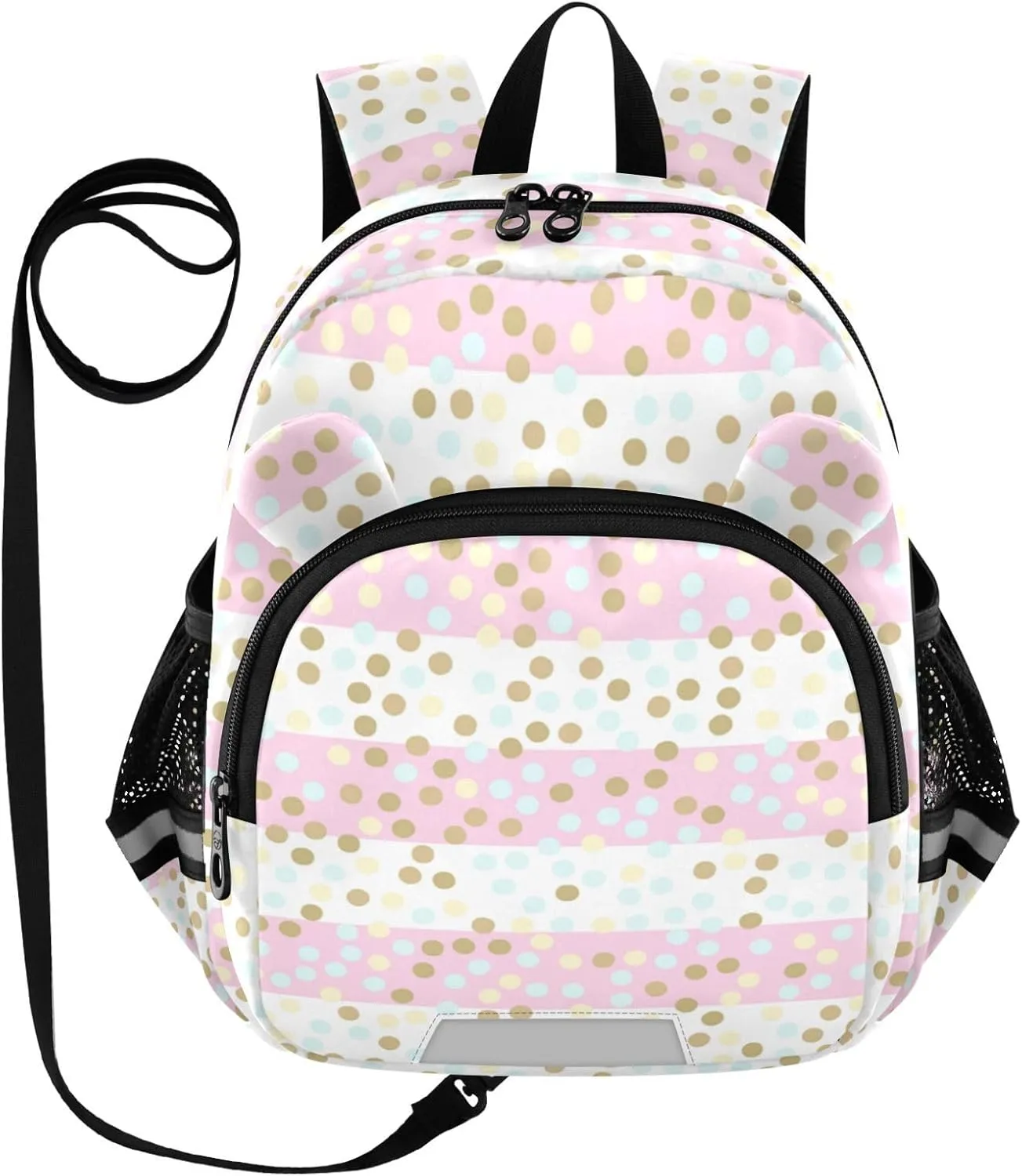 Sstripes Polka Dot Little Kid Toddler Backpack Baby Boys Girls Kindergarten Pre School Bags Cute Cartoon Backpacks for children