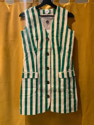 Striped Mini Vest Dress