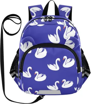 Swan Childish Little Kid Toddler Backpack Baby Boys Girls Kindergarten Pre School Bags Cute Cartoon Backpacks for children