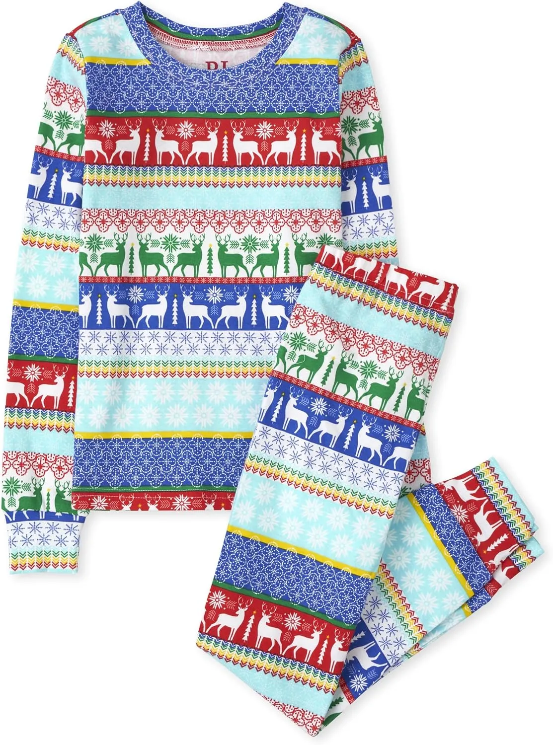 The Children's Place Baby Christmas Pajamas, Cotton