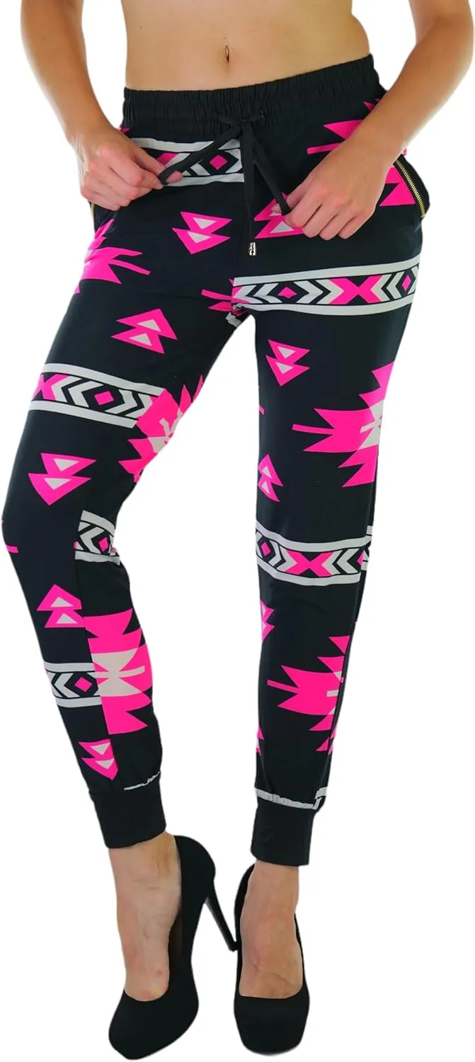 ToBeInStyle Womens Assorted Fashion Jogger Lounge Everyday Pants