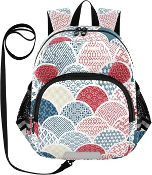 Traditional Geometric Partoon Little Kid Toddler Backpack Baby Boys Girls Kindergarten Pre School Bags Cute Cartoon Backpacks for children