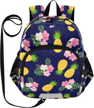 Tropical Palm Bananas Little Kid Toddler Backpack Baby Boys Girls Kindergarten Pre School Bags Cute Cartoon Backpacks for children